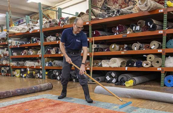Rug Drying Up