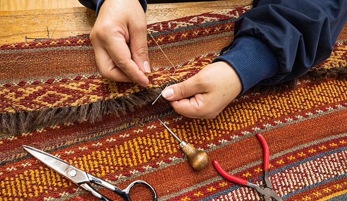 High quality rug cleaning & repair services by Dalworth